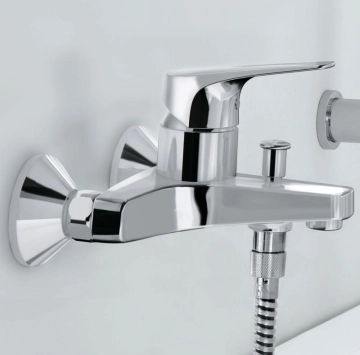 Смесител за вана/душ BauFlow хром GROHE